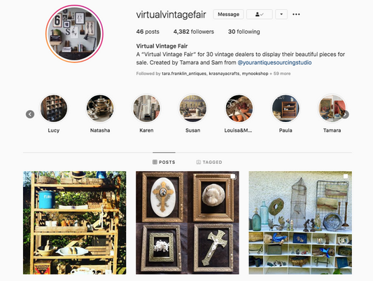 Quarantine Resulting In Virtual Vintage Fair
