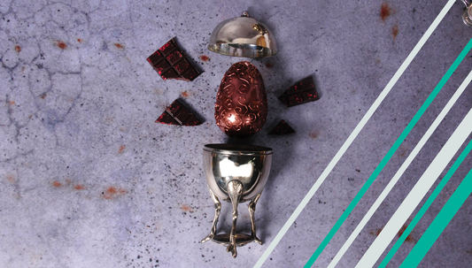 Silver & Chocolate Easter