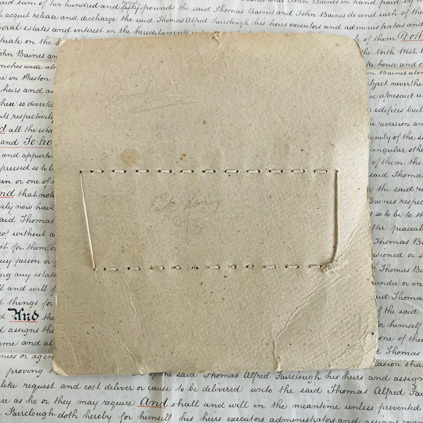 Vintage Dip Fountain Pen Display Card