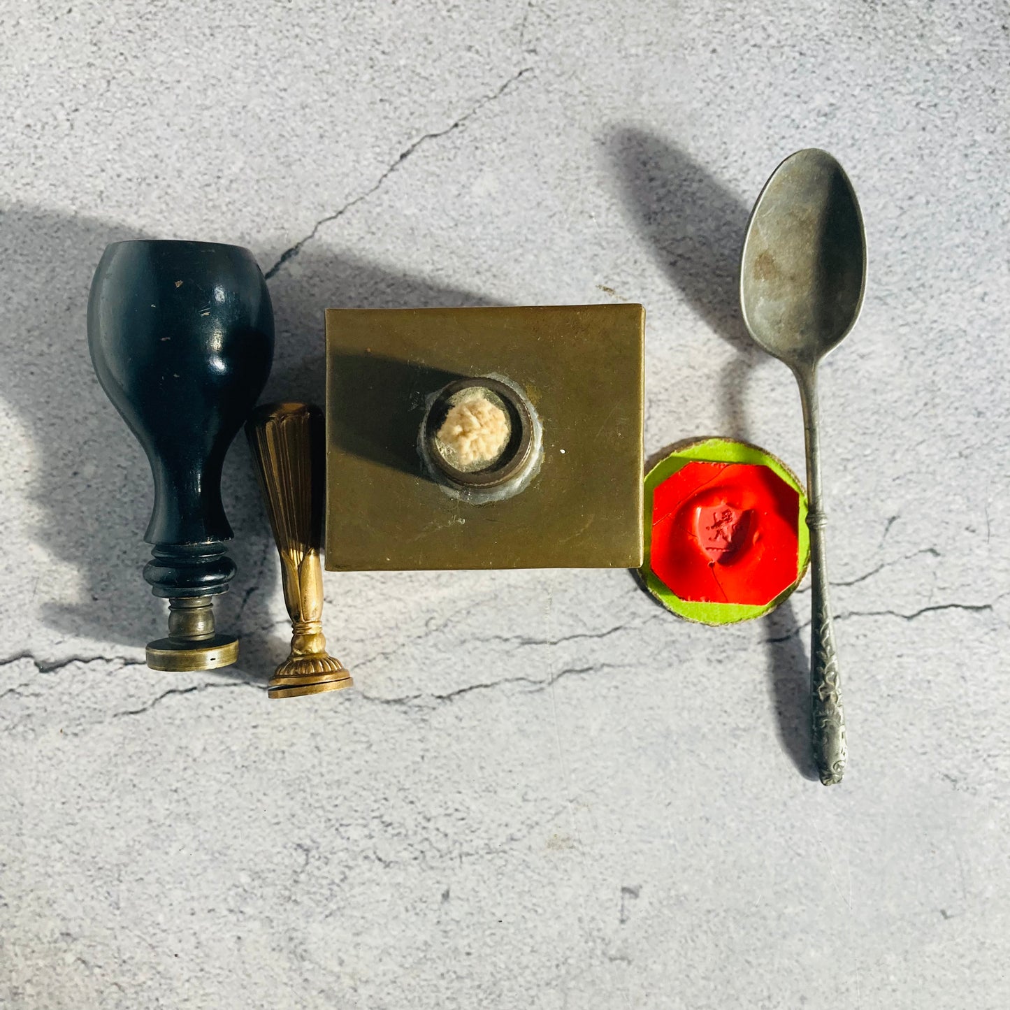 Antique Brass Spirt Burner Lighter