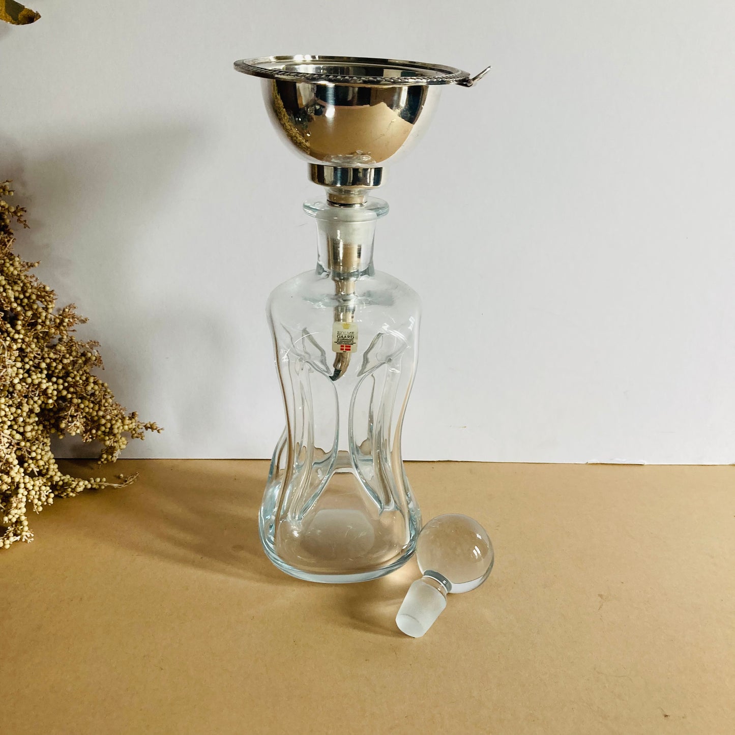 Old Sheffield Plate Wine Funnel Strainer | Unique Wedding Gift