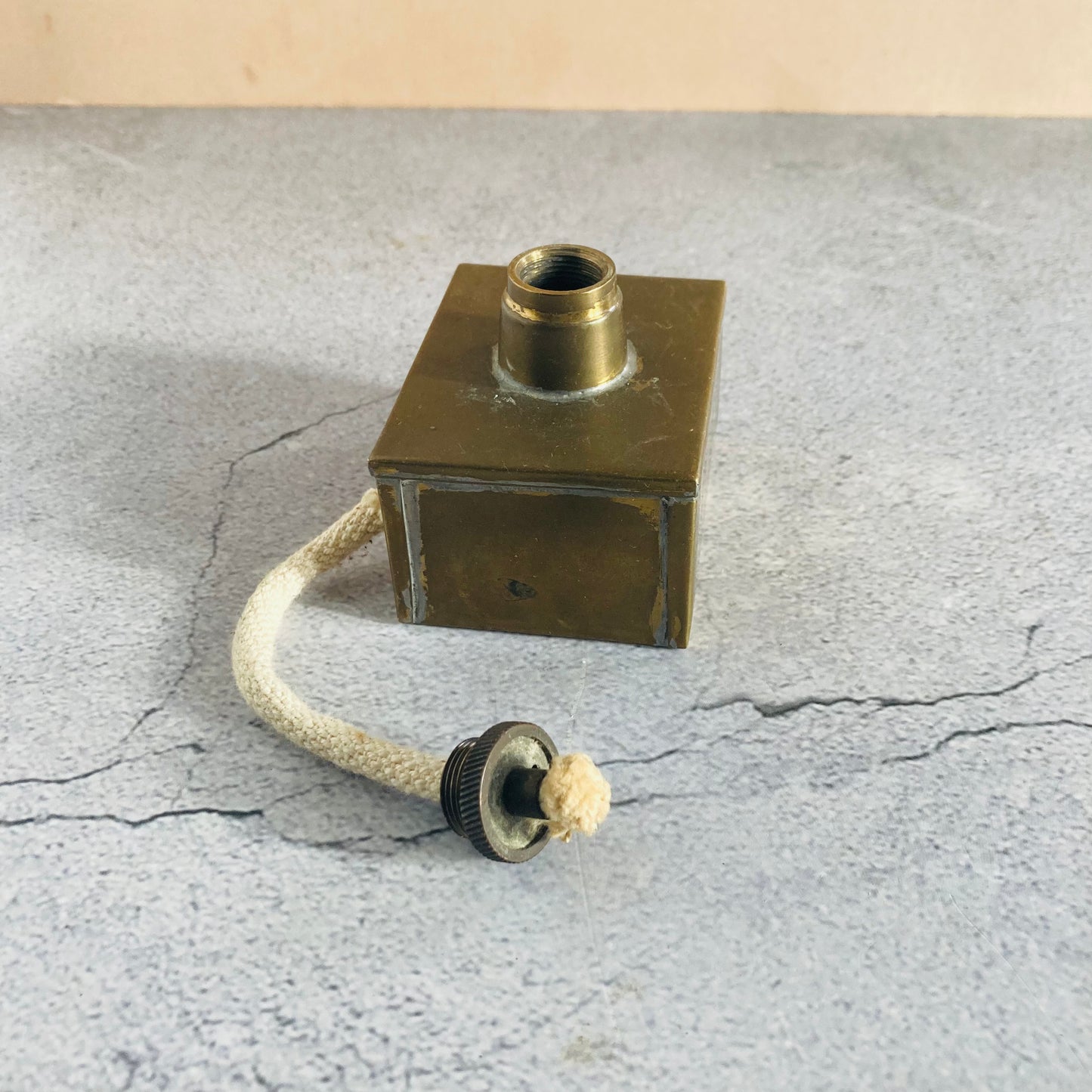 Antique Brass Spirt Burner Lighter