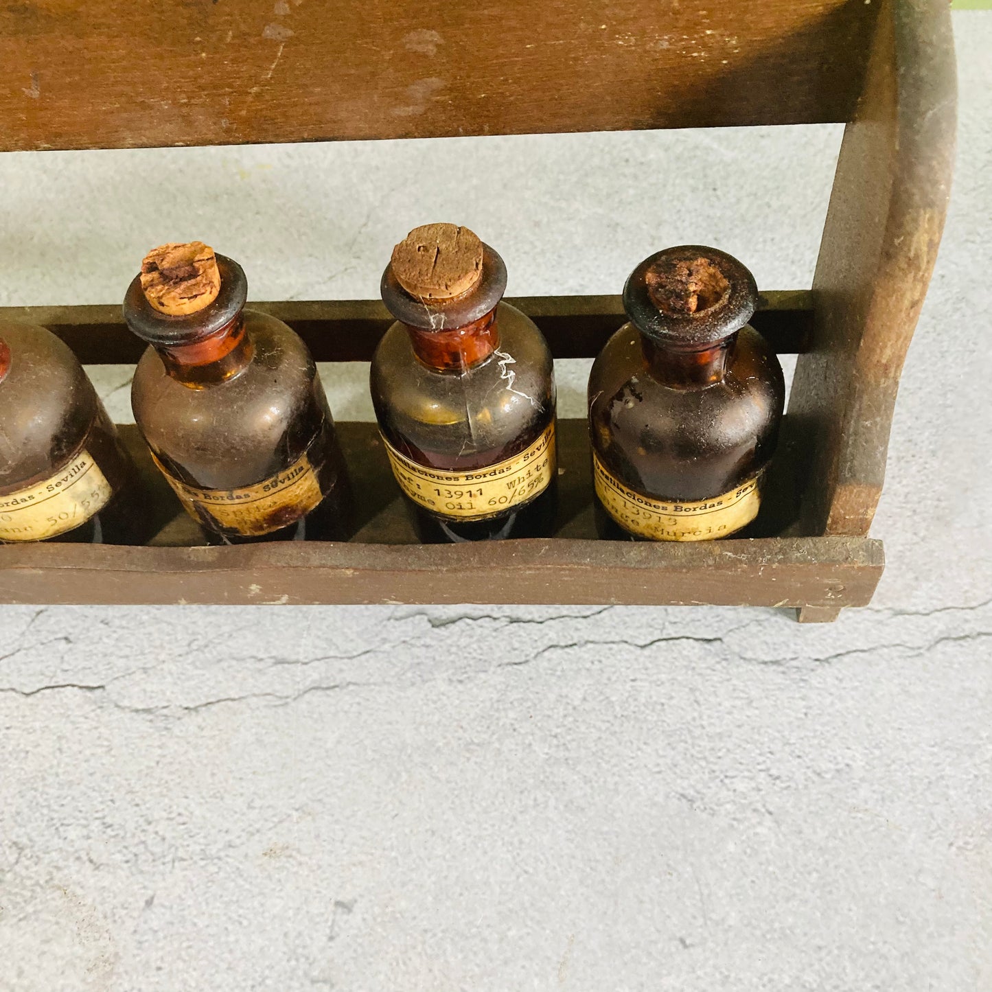 Vintage Apothecary Medicine Essential Oil Bottle | Display Props