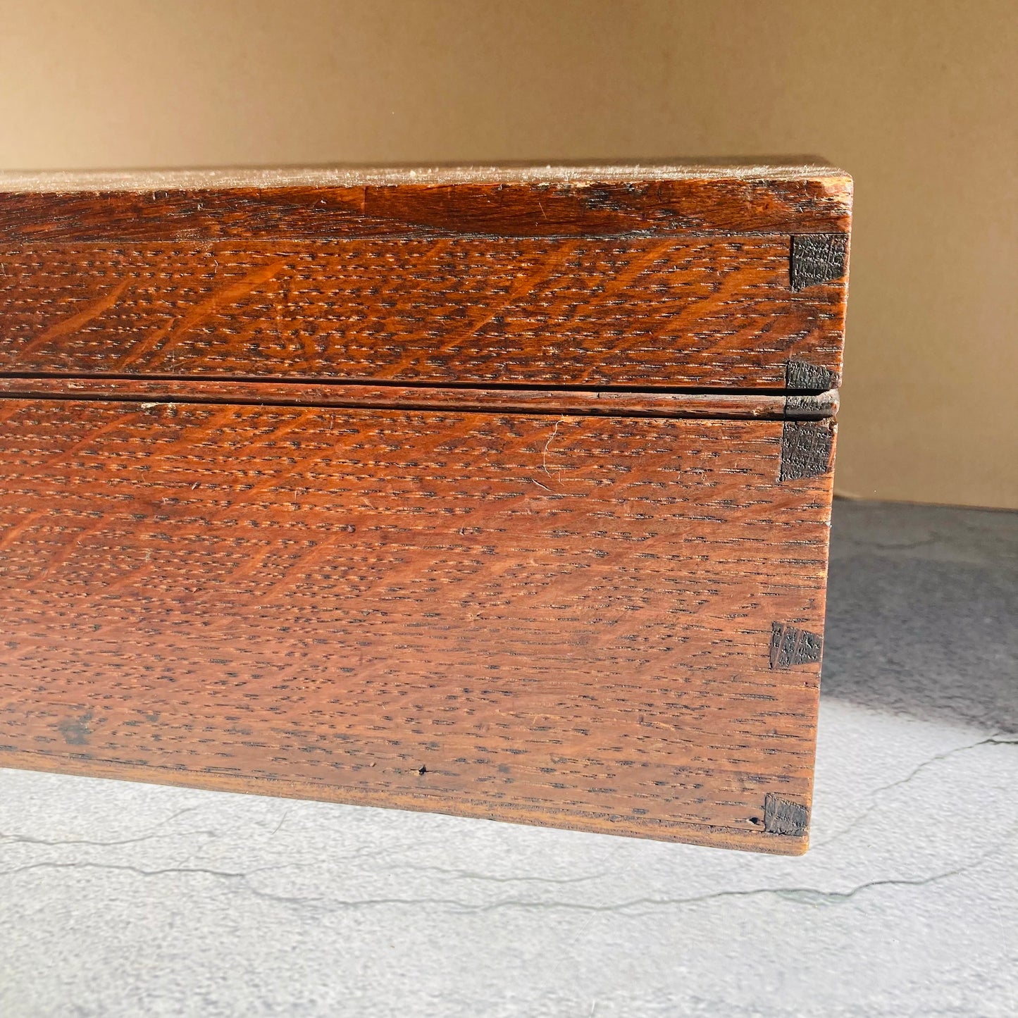 Antique Wooden Storage Box