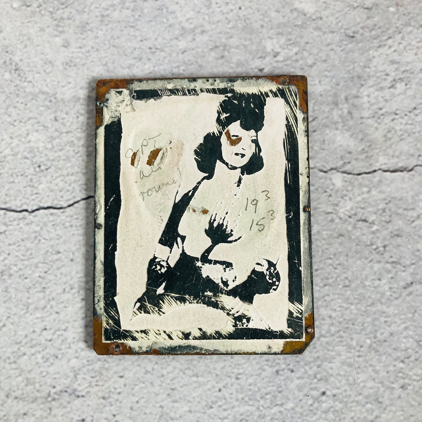 Vintage Erotica Copper Printing Plates | The Urban Vintage Affair