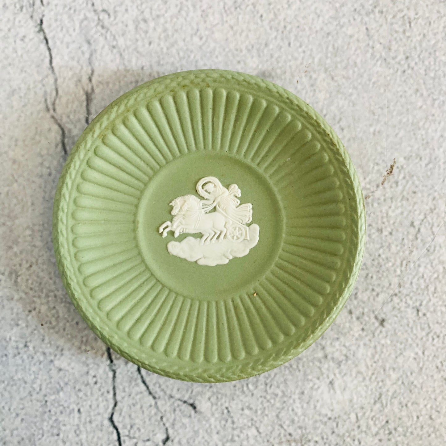 Vintage Trinket Pin Dish | Wedgwood Jasperware