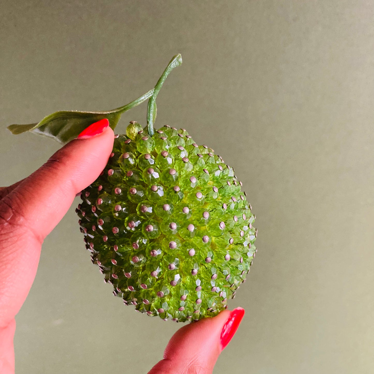 Vintage Beaded Decorative Fruit For Decor Styling