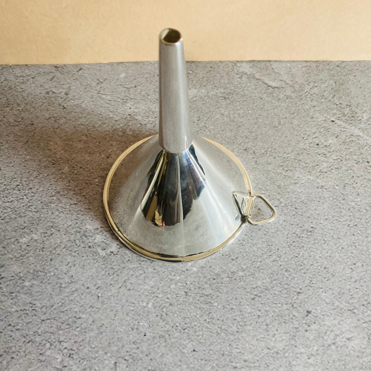Art Deco Silver Plate Wine & Port Funnel Strainer Mappin & Webb