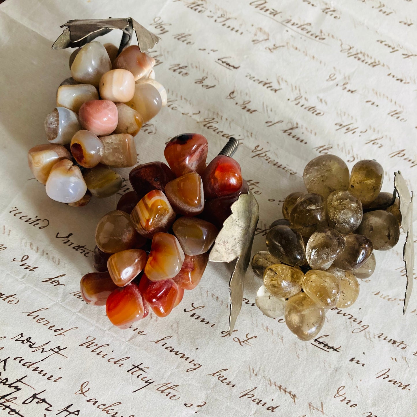 The Director Von - Vintage Decorative Gemstone Cluster of Grapes