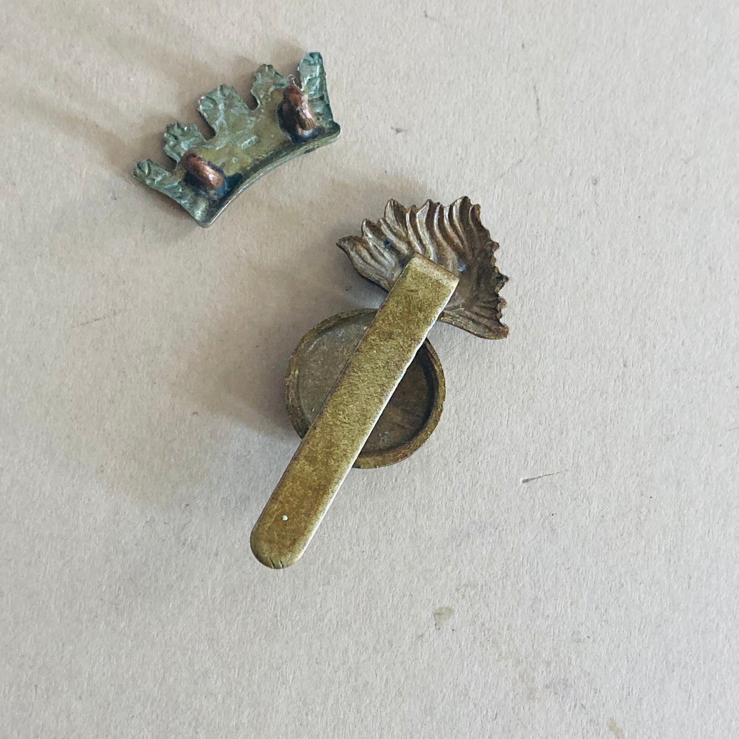 Vintage Military Badge For Royal Irish Fusiliers