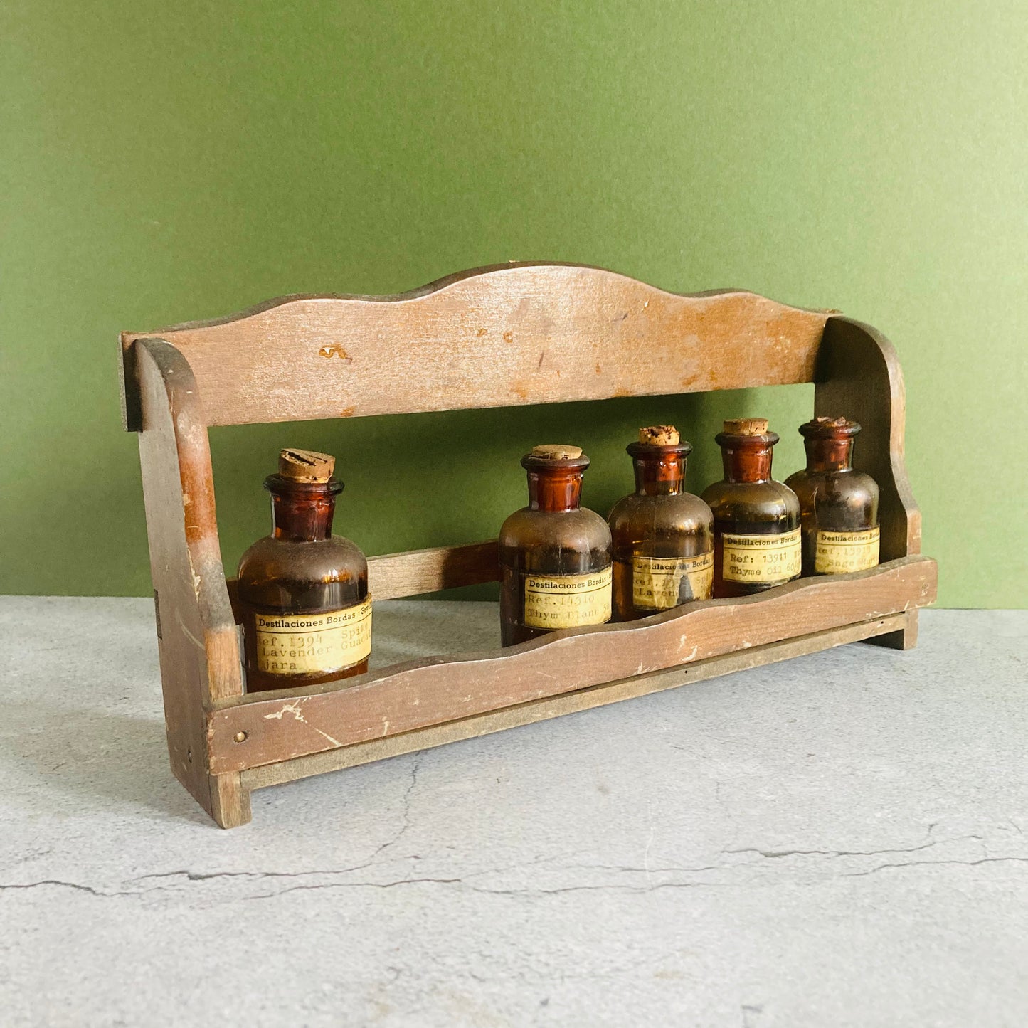 Vintage Apothecary Medicine Essential Oil Bottle | Display Props