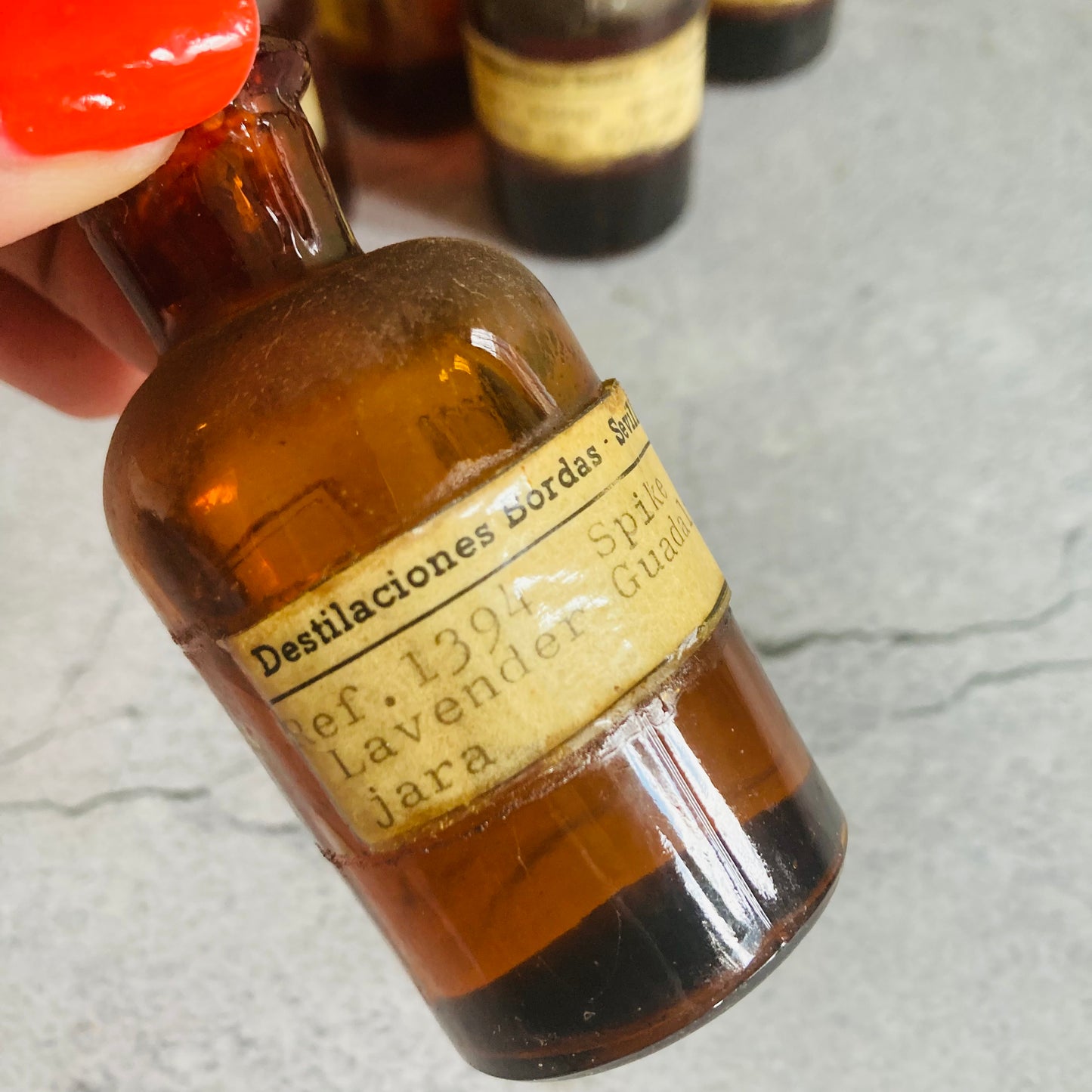 Vintage Apothecary Medicine Essential Oil Bottle | Display Props