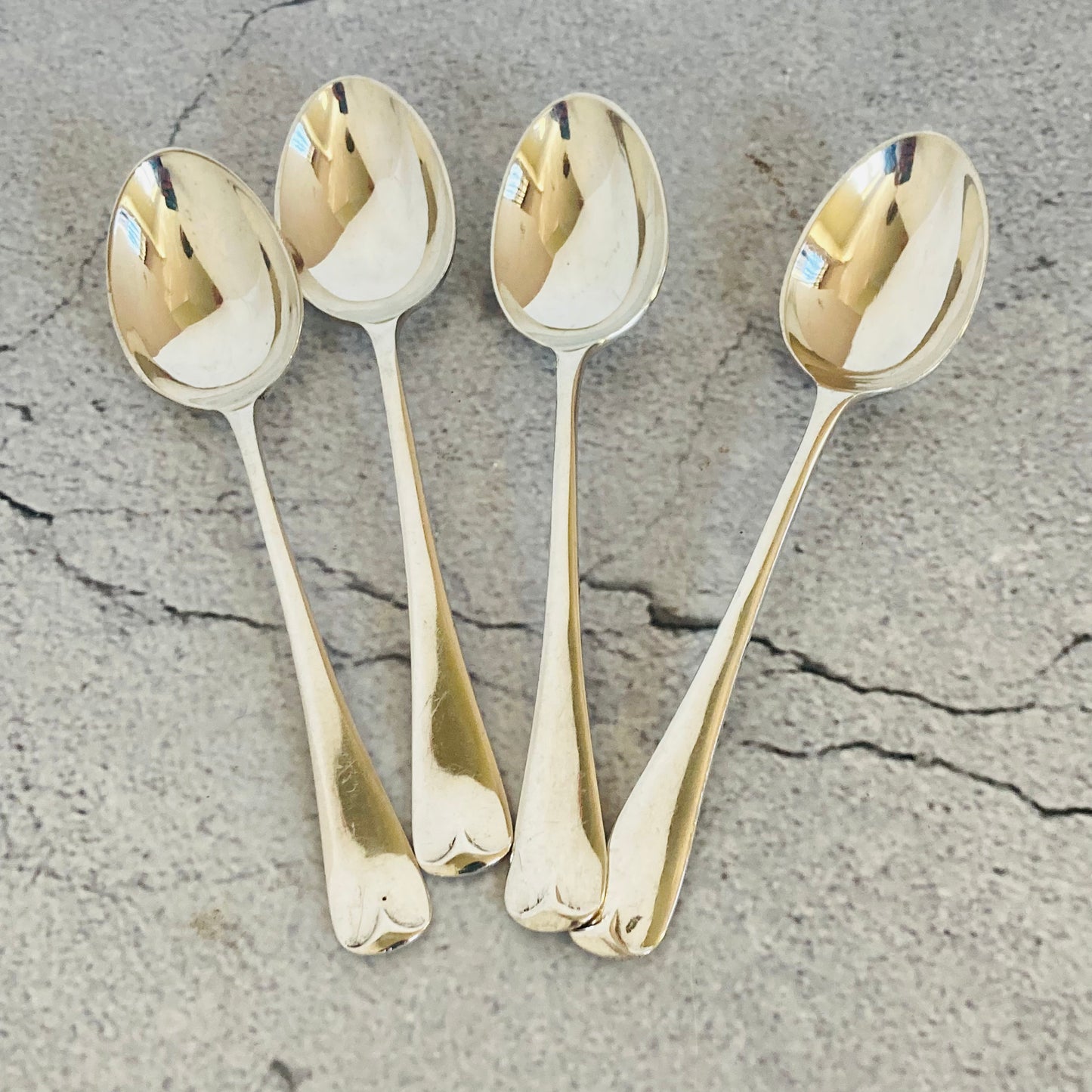 Vintage Sterling Silver I Love Liberty Spoons Sheffield 1965