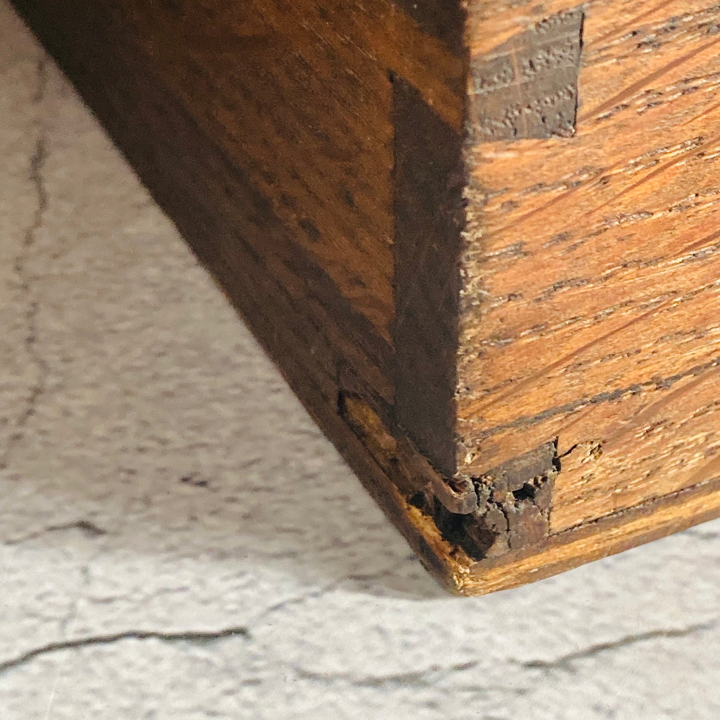 Antique Wooden Storage Box