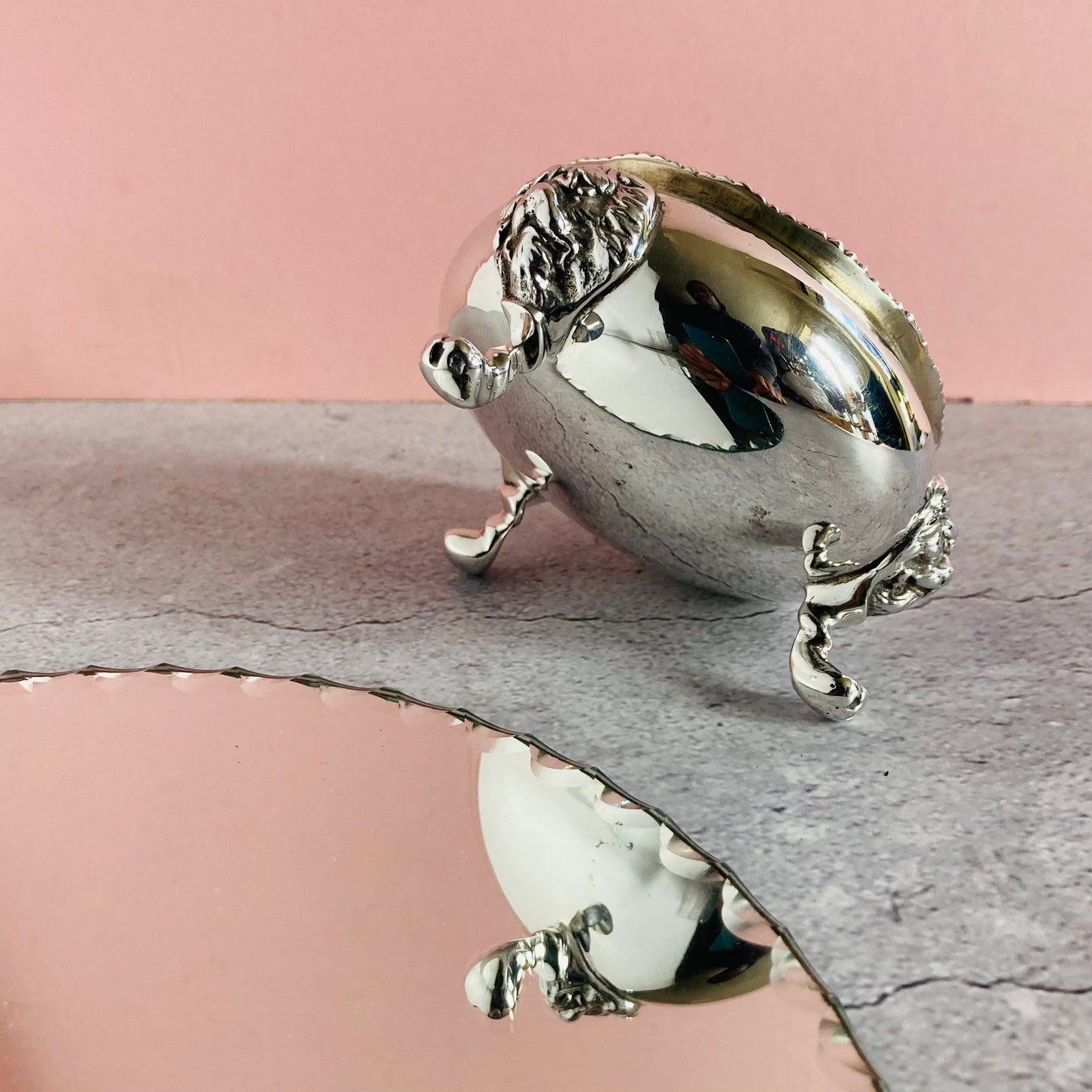 Master Brian - Large Antique Silver Saltcellar