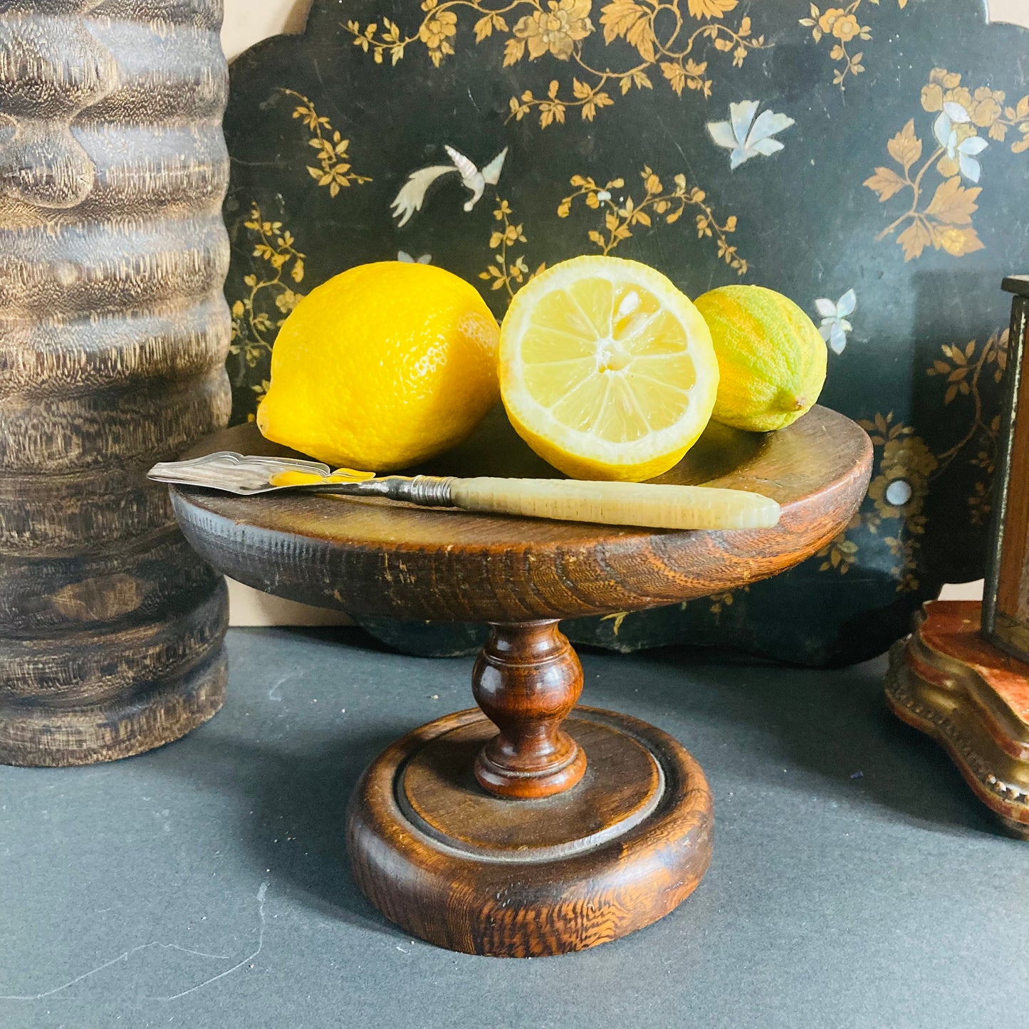 Treen Tazza Plinth Display Stand