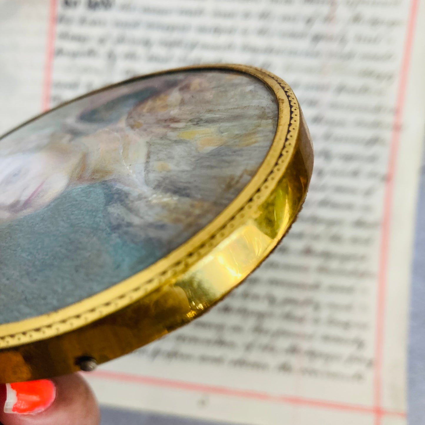 Antique Miniature Frames Portraits