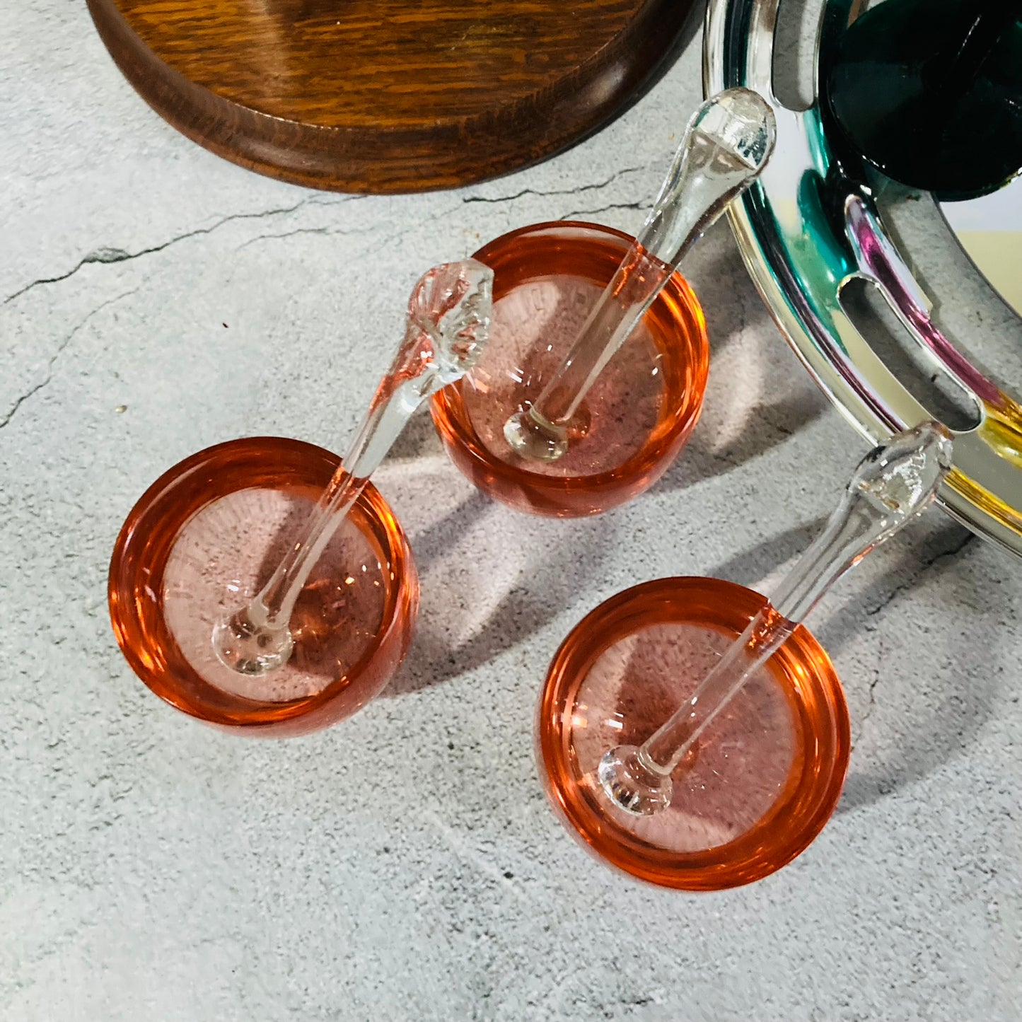 Antique Glass Sugar Crusher | Cocktail Muddler