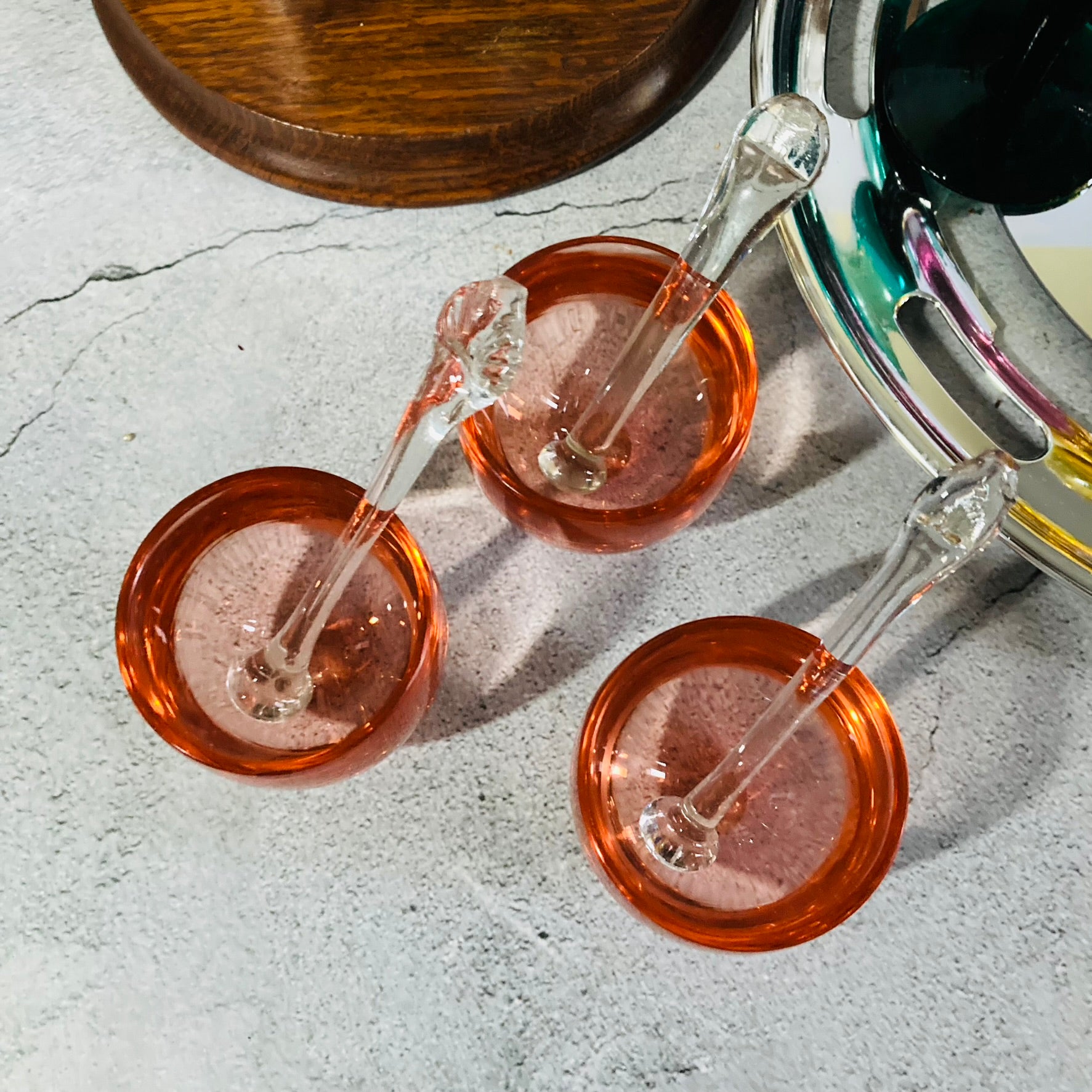Antique Glass Sugar Crusher | Cocktail Muddler