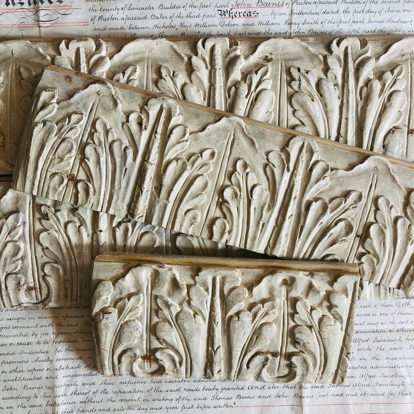 French Antique Wooden Panels For Decor Styling