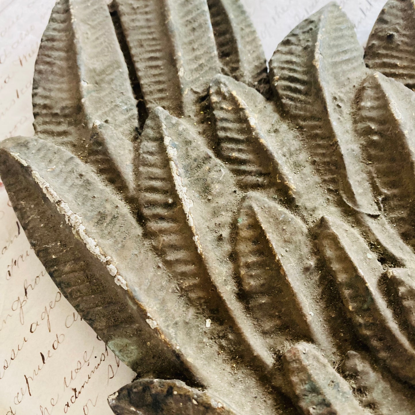 Antique Angel Wing Decorative Salvage Wooden Fragment For Decor Styling