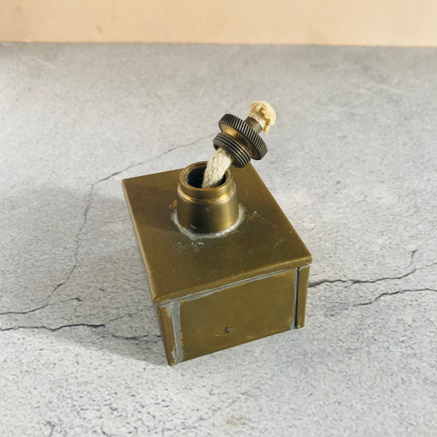 Antique Brass Spirt Burner Lighter