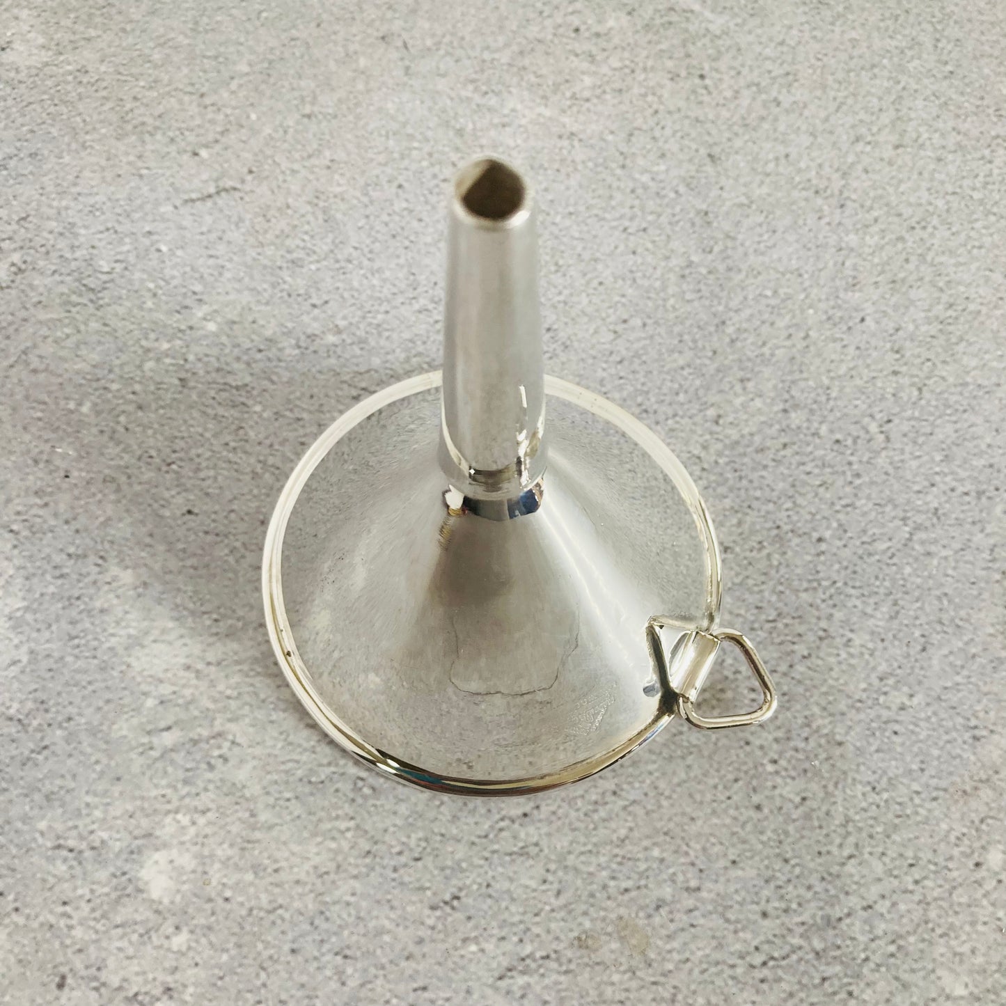 Art Deco Silver Plate Wine & Port Funnel Strainer Mappin & Webb