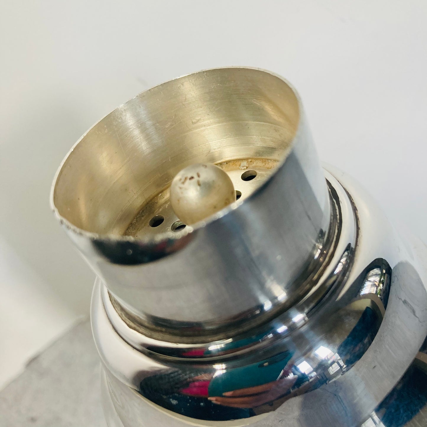 Silver Art Deco Cocktail Shaker 1/2 Pint William Suckling & Son