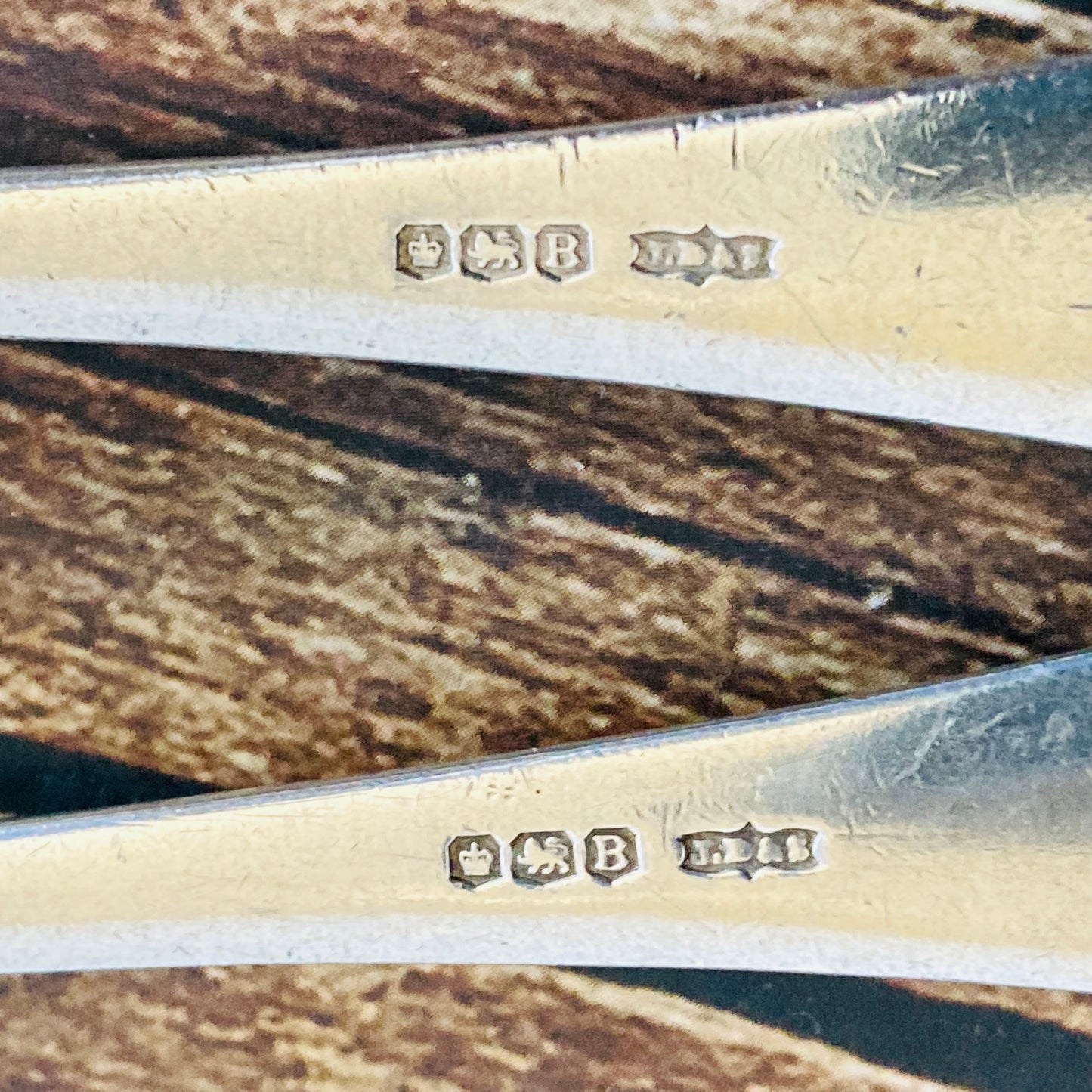 Vintage Silver Infant Spoon and Fork Cutlery Set | Christening Cutlery
