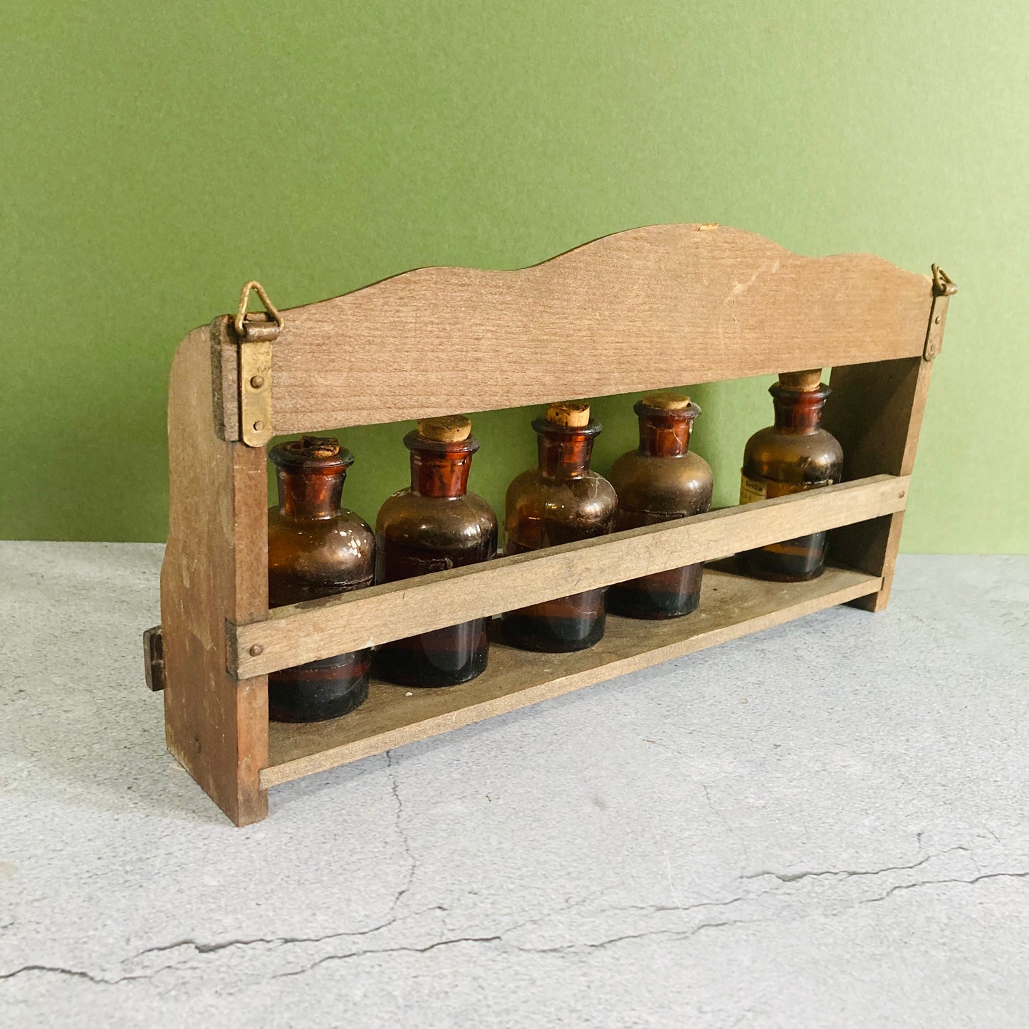 Vintage Apothecary Medicine Essential Oil Bottle | Display Props