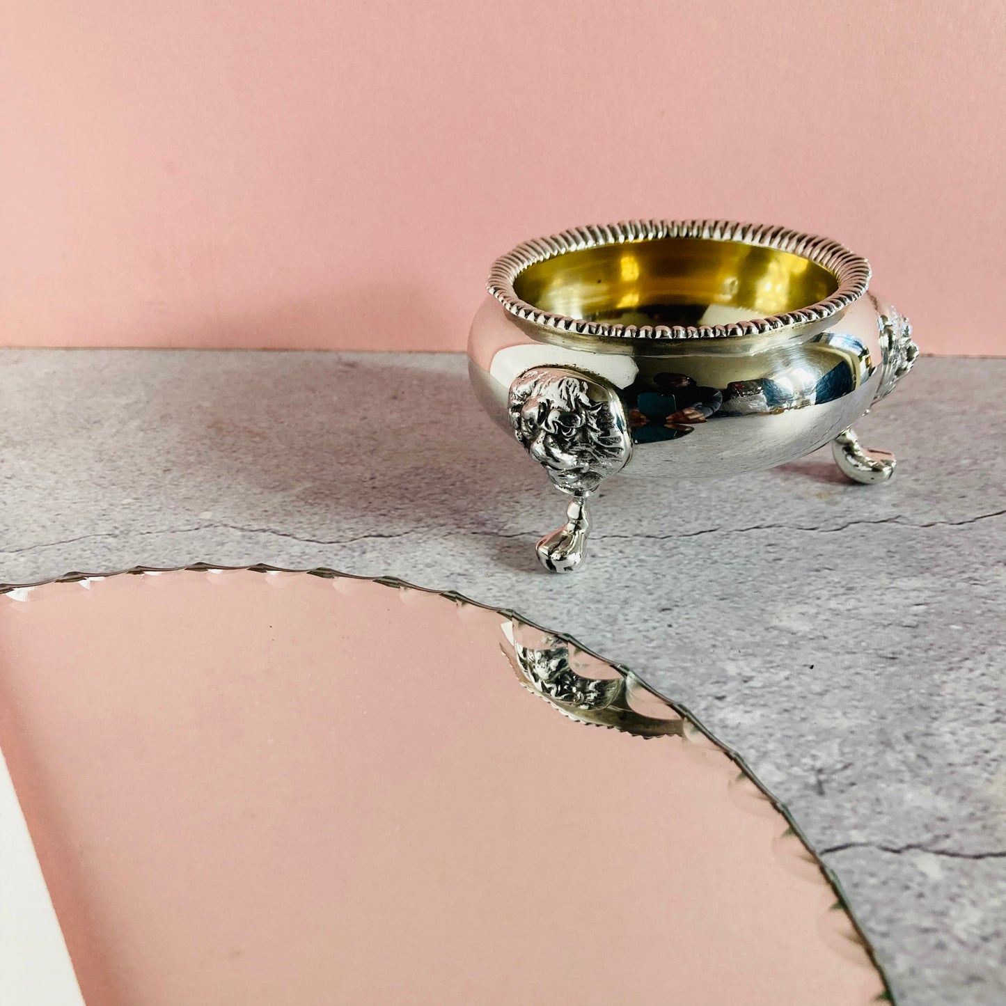 Master Brian - Large Antique Silver Saltcellar