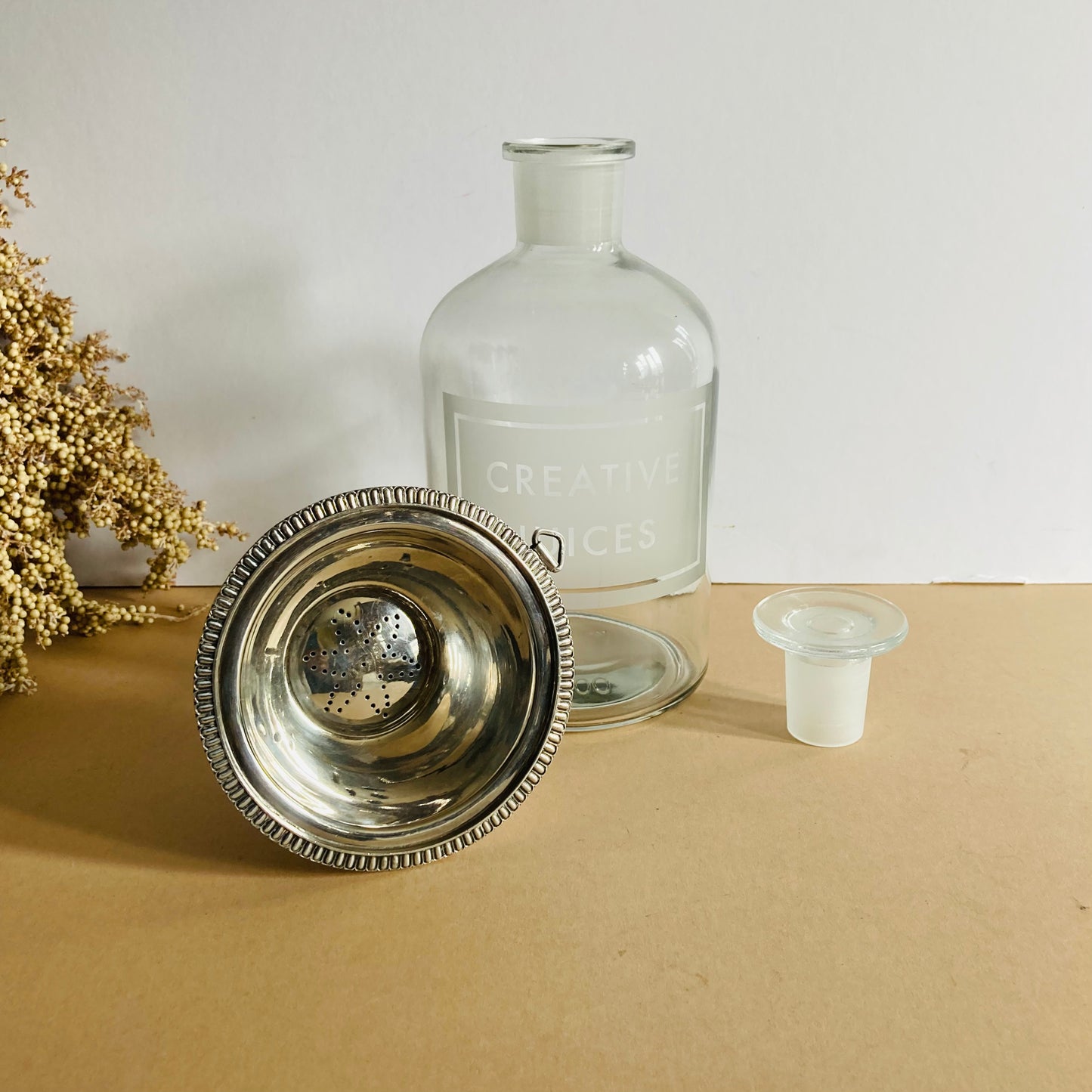 The Director Holly - Large Antique Wine & Port Funnel