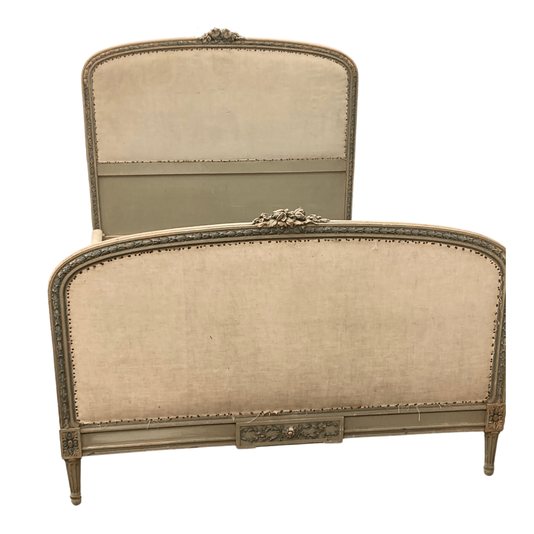 Antique Louis 16th Style French Bed | The Urban Vintage Affair