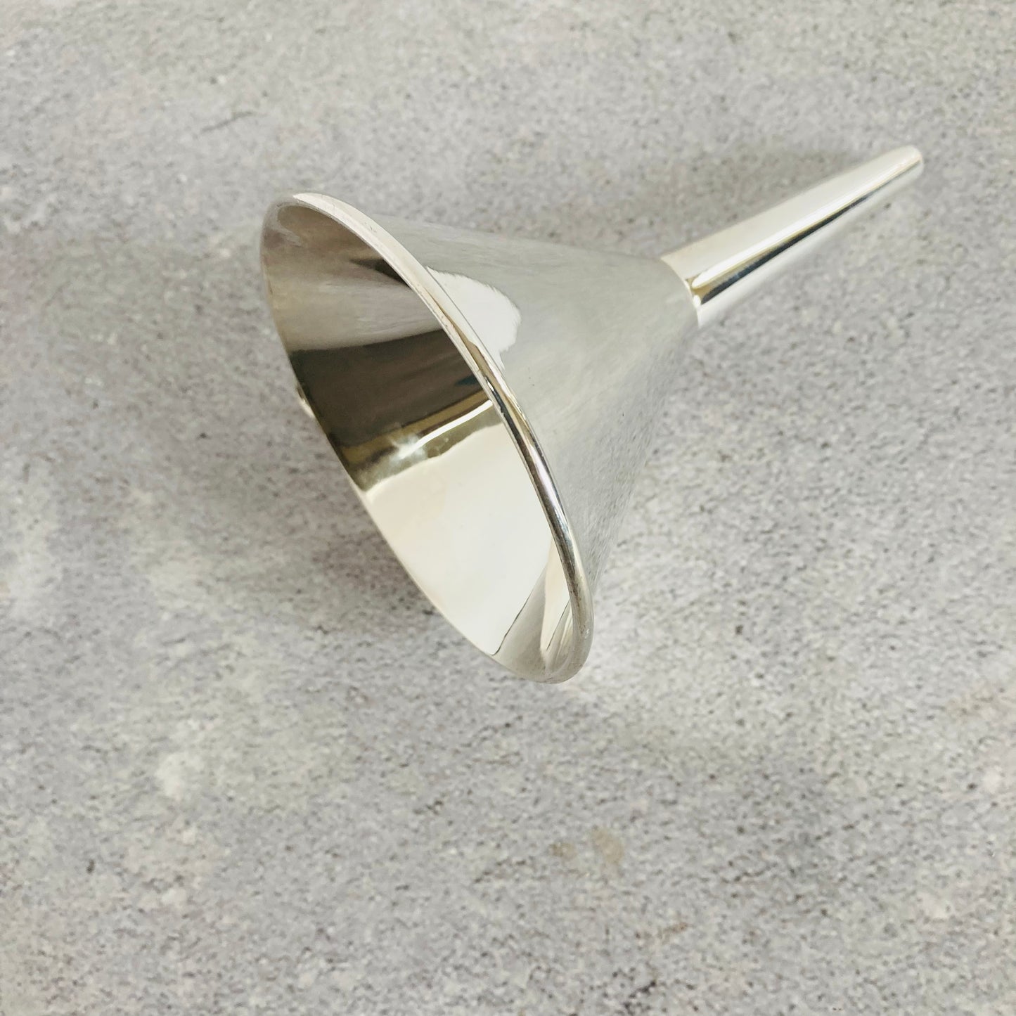 Art Deco Silver Plate Wine & Port Funnel Strainer Mappin & Webb