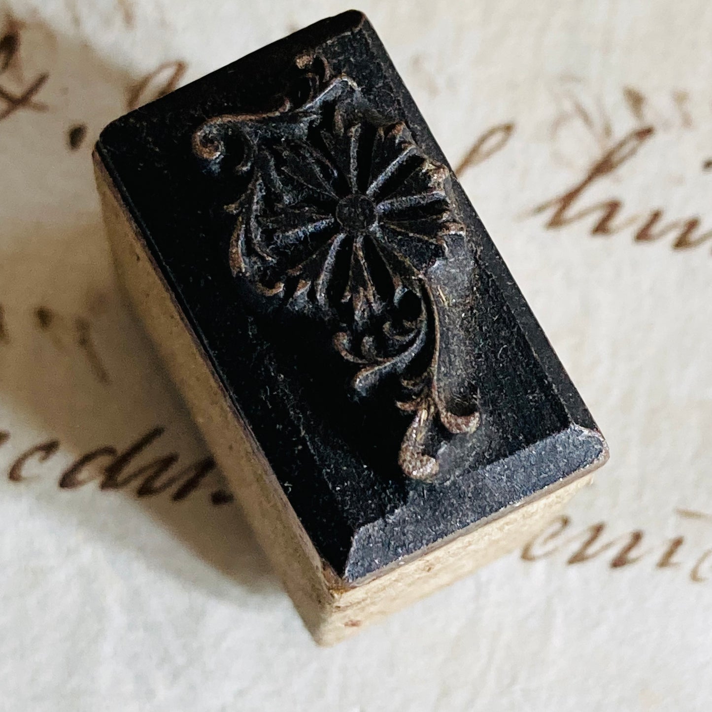 The Director Dawn - Manual Copper Print Block