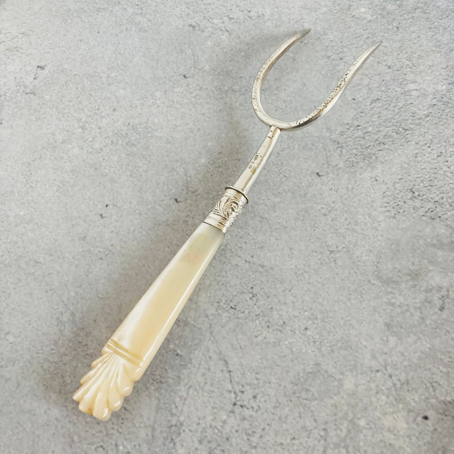 The Headhunter Hans - Antique Two Prong Bread Fork