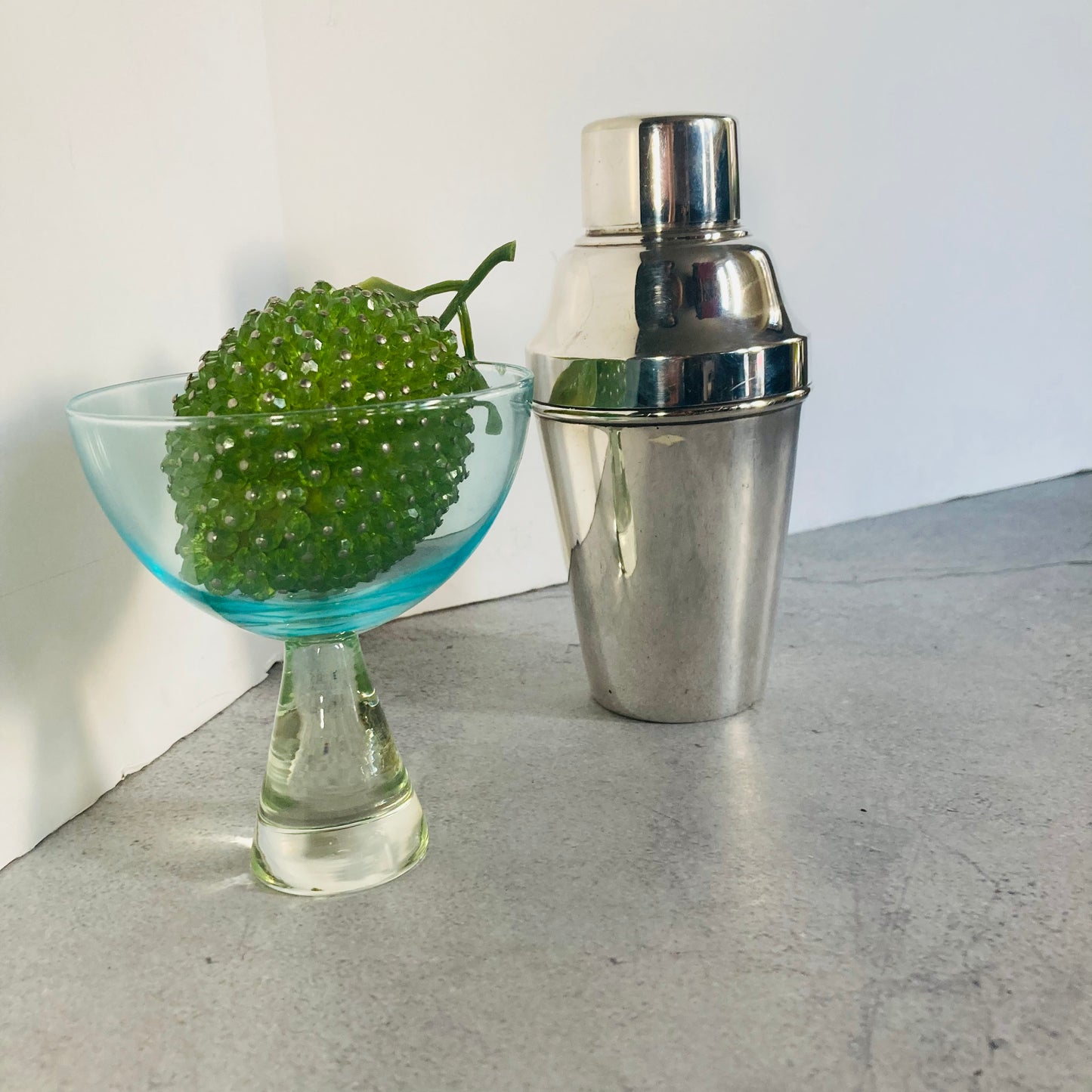 Silver Art Deco Cocktail Shaker 1/2 Pint William Suckling & Son
