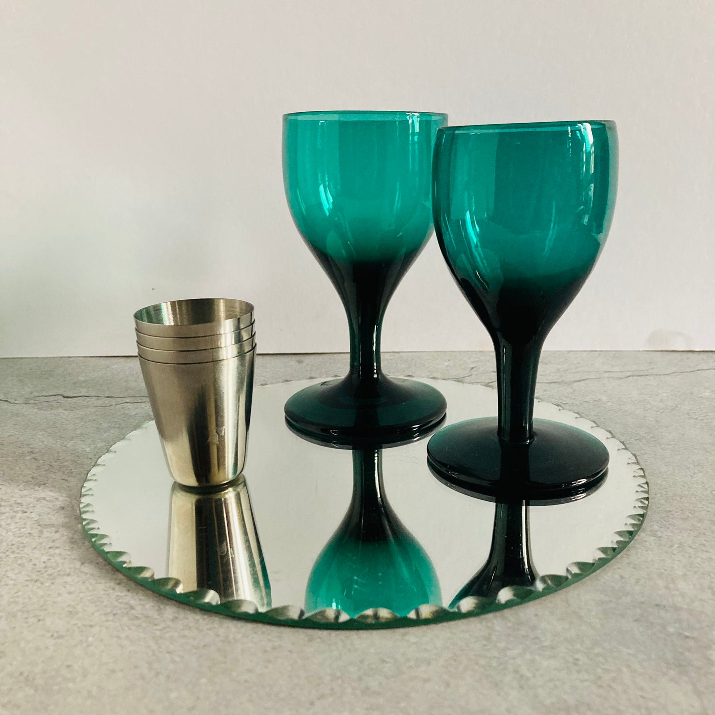 Small Vintage Liquor / Shot Cups