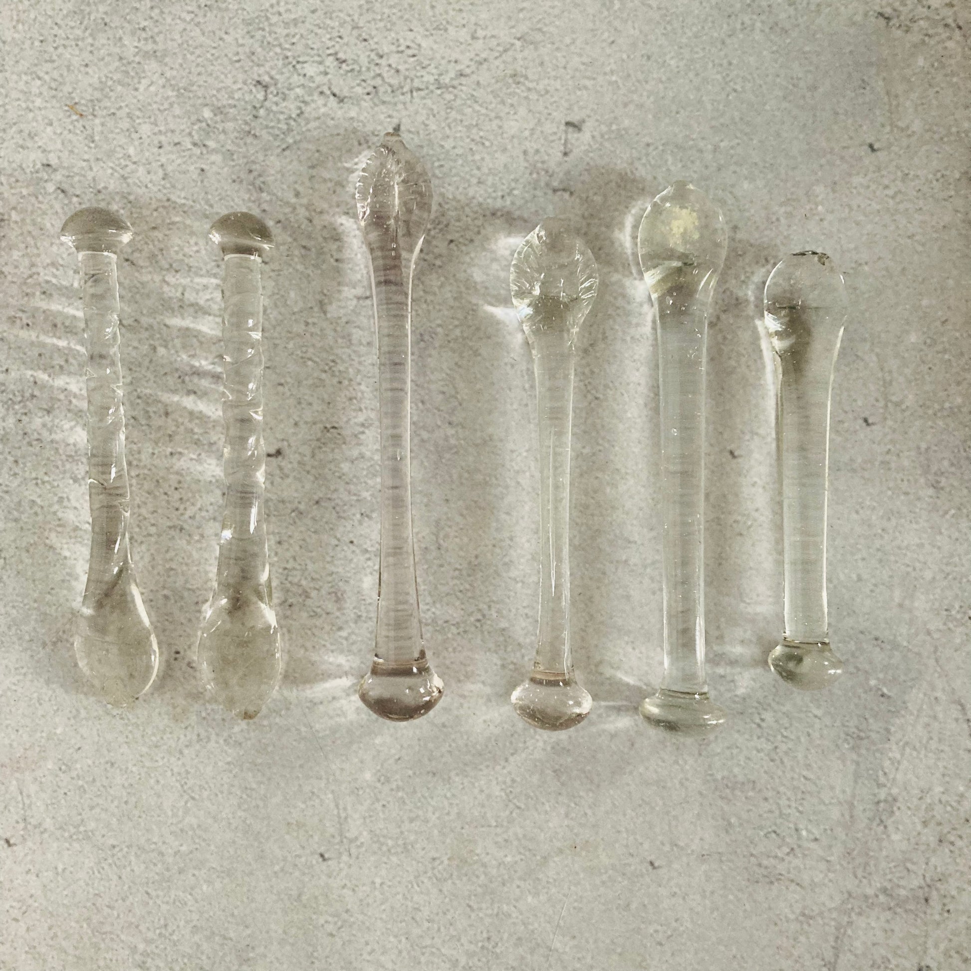 Antique Glass Sugar Crusher | Cocktail Muddler