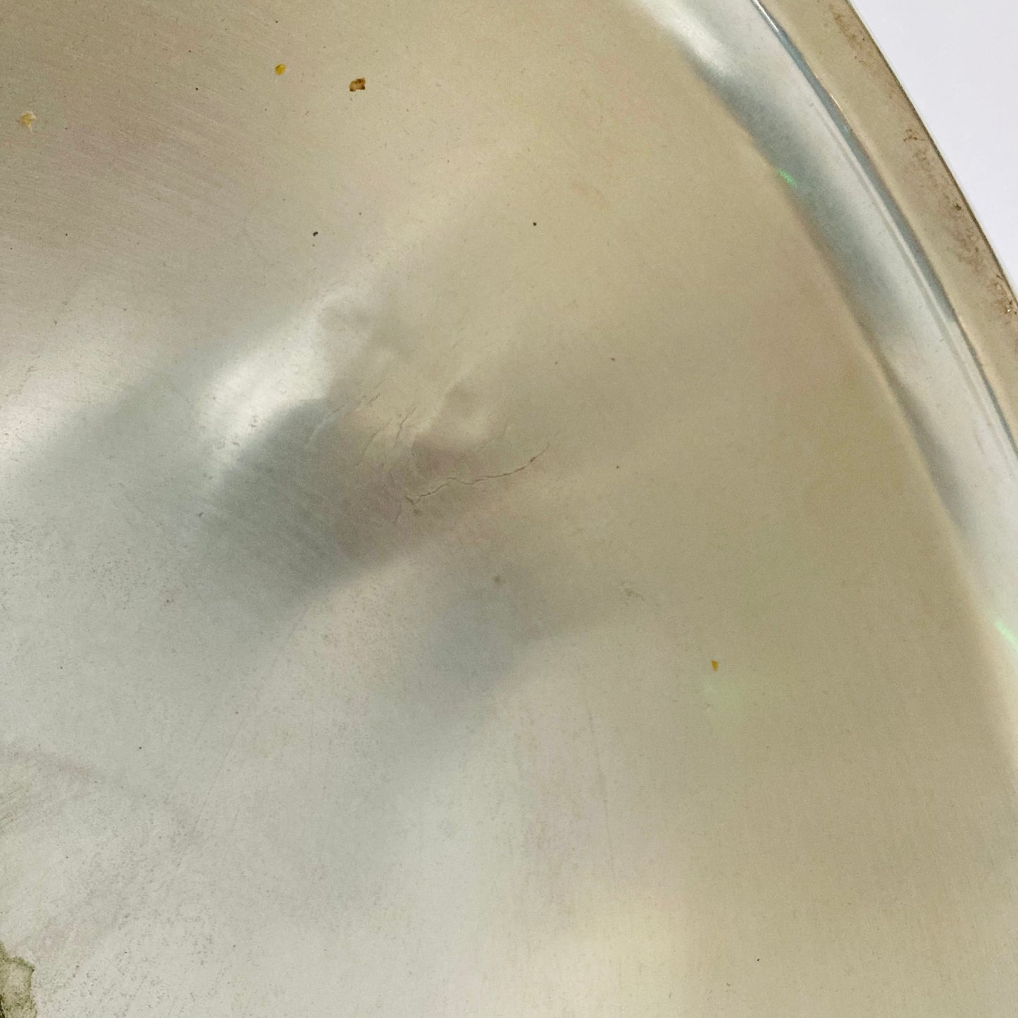 The Director Stanley - Antique Engraved Silver Cloche / Food Dome