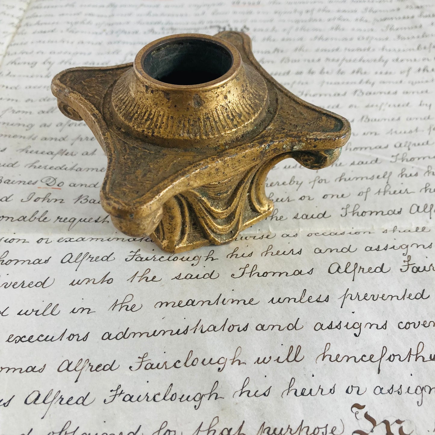 Antique Brass Decorative Corinthian