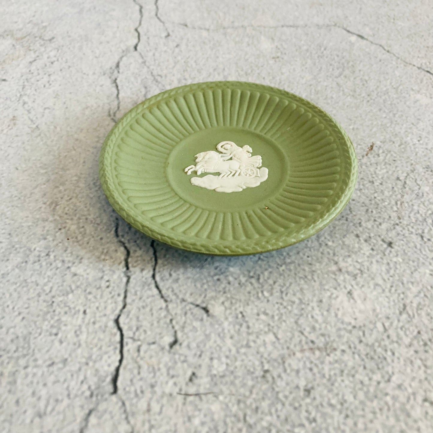 Vintage Trinket Pin Dish | Wedgwood Jasperware