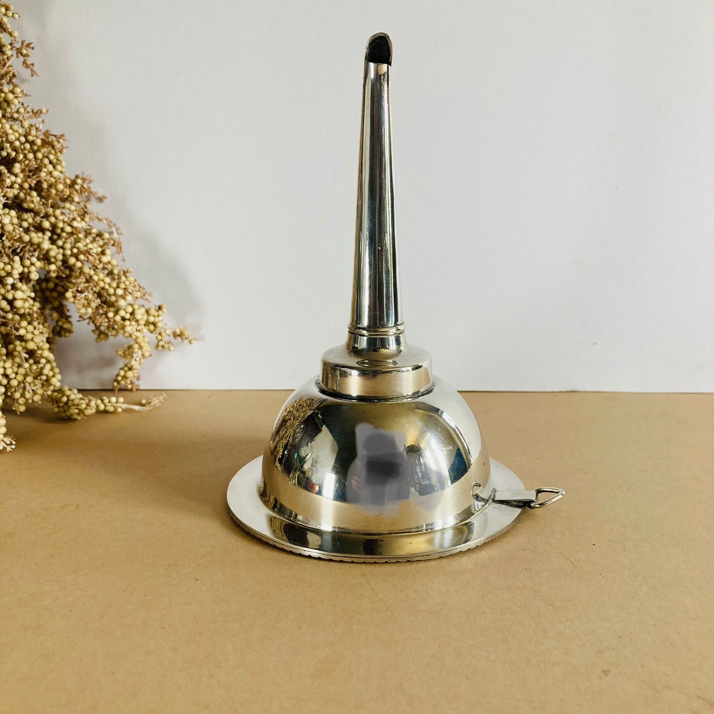 Old Sheffield Plate Wine Funnel Strainer | Unique Wedding Gift