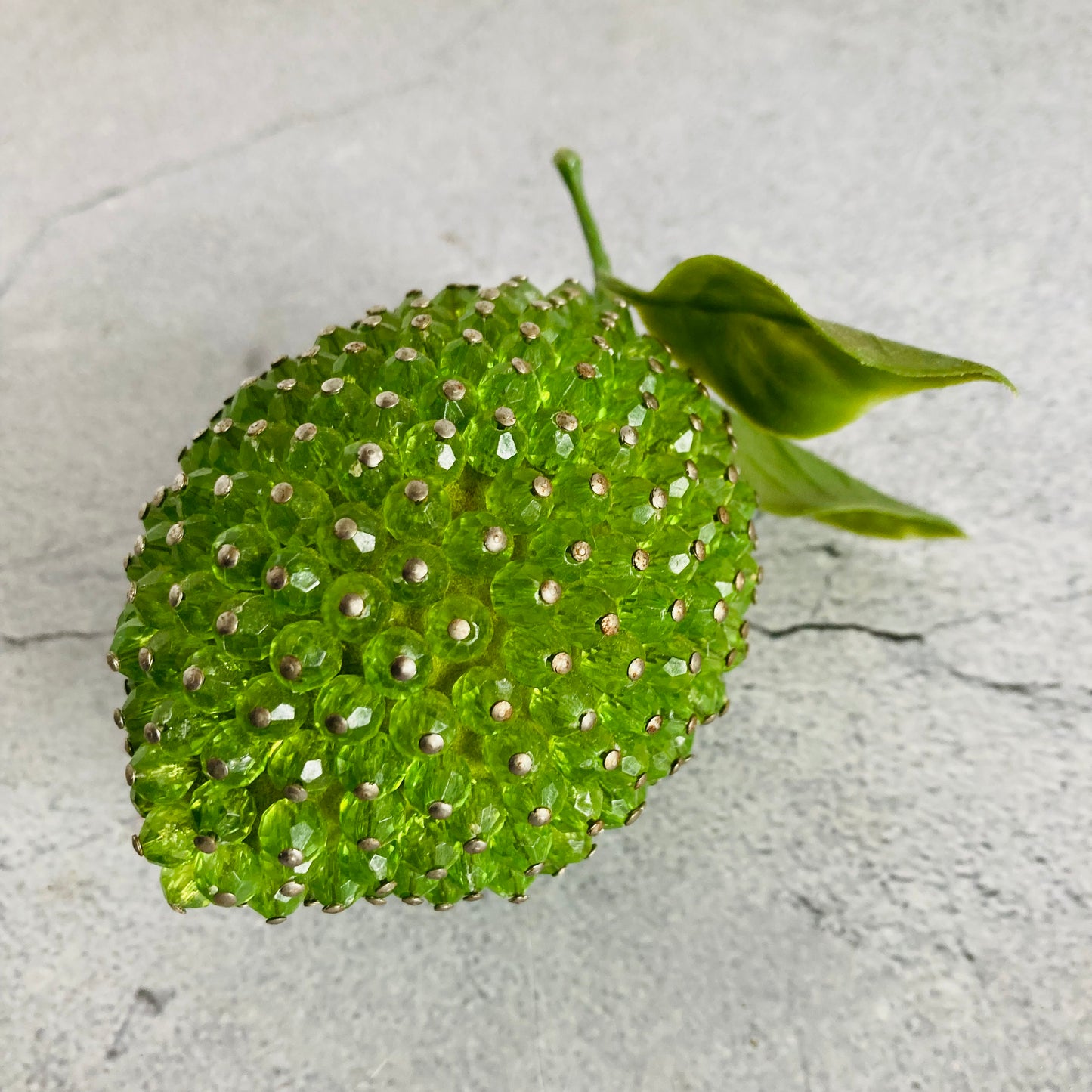 Vintage Beaded Decorative Fruit For Decor Styling