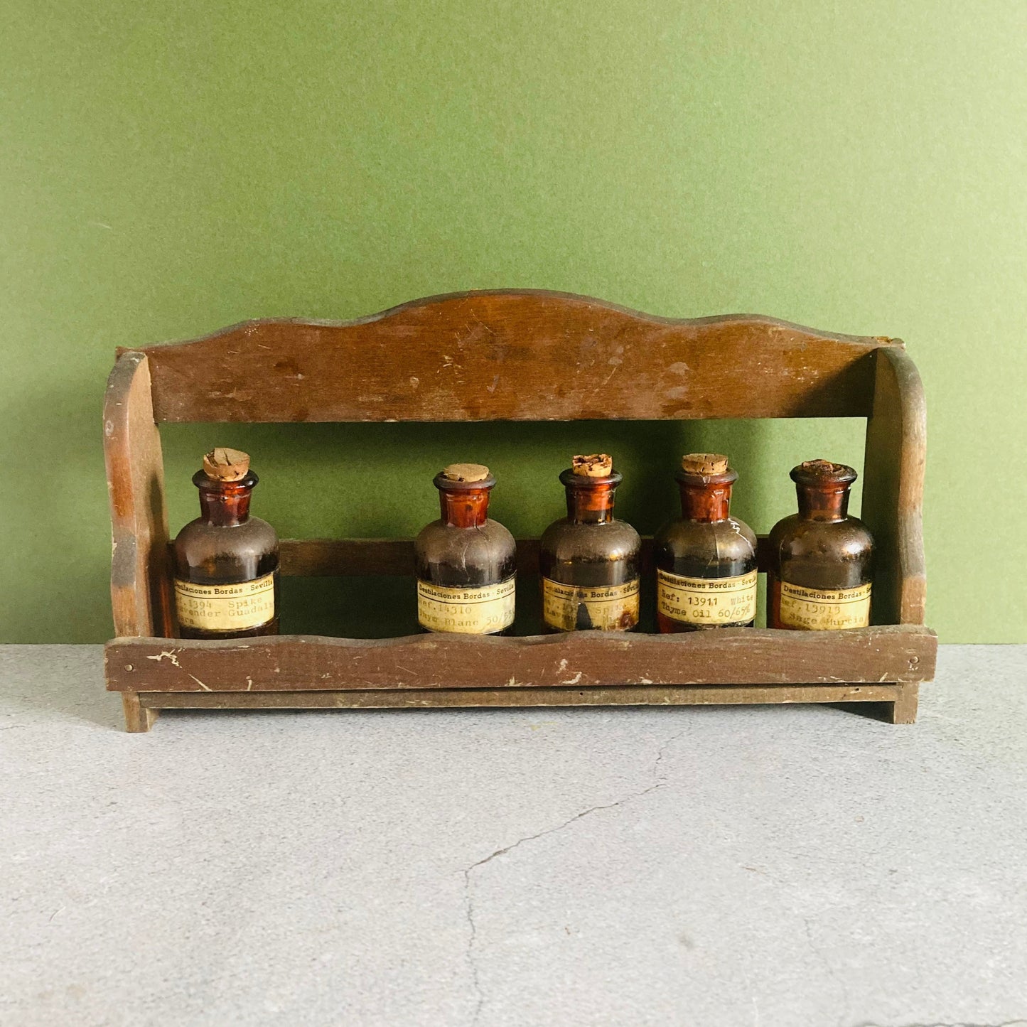 Vintage Apothecary Medicine Essential Oil Bottle | Display Props
