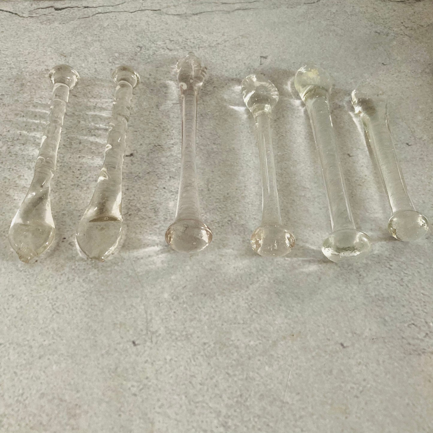 Antique Glass Sugar Crusher | Cocktail Muddler
