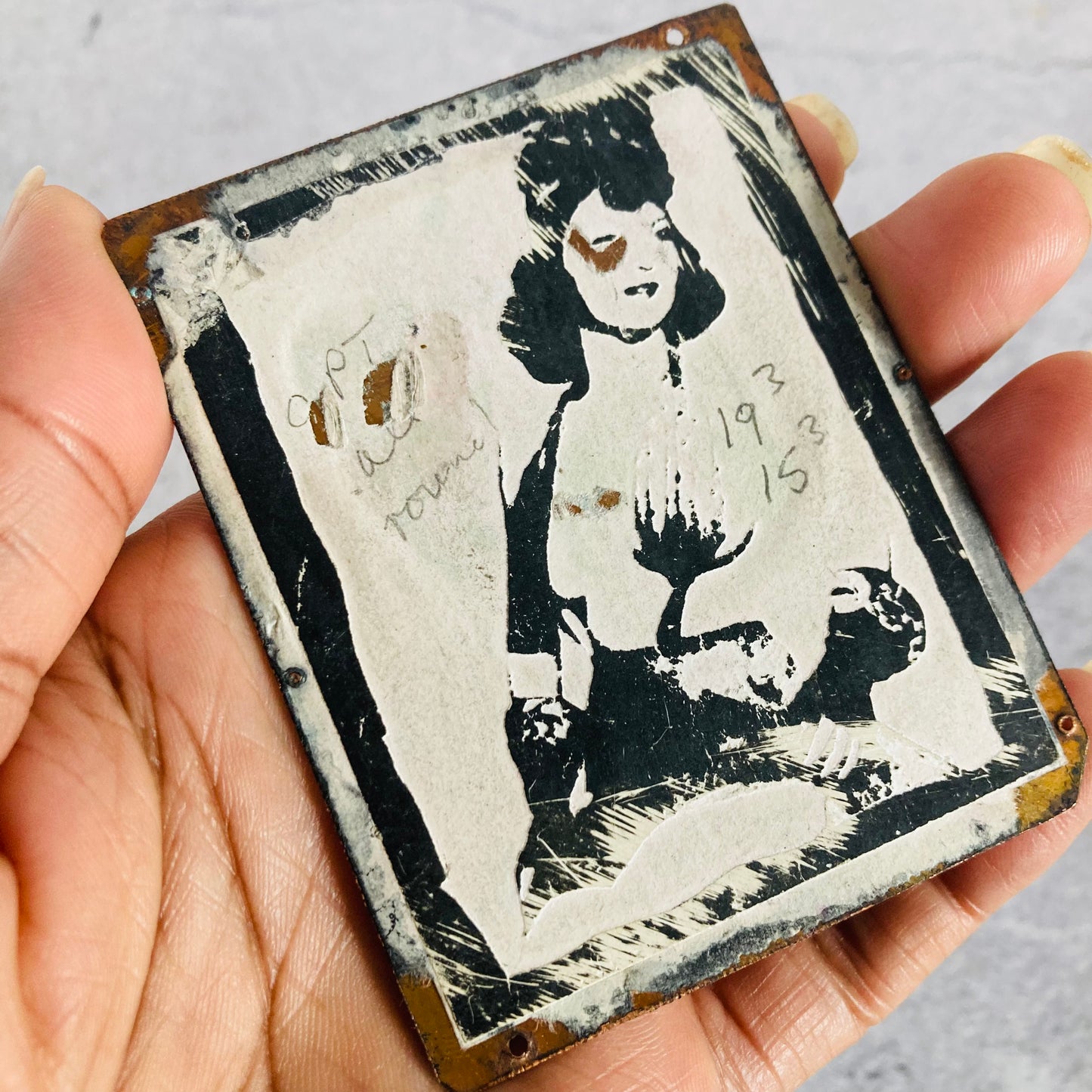 Vintage Erotica Copper Printing Plates | The Urban Vintage Affair