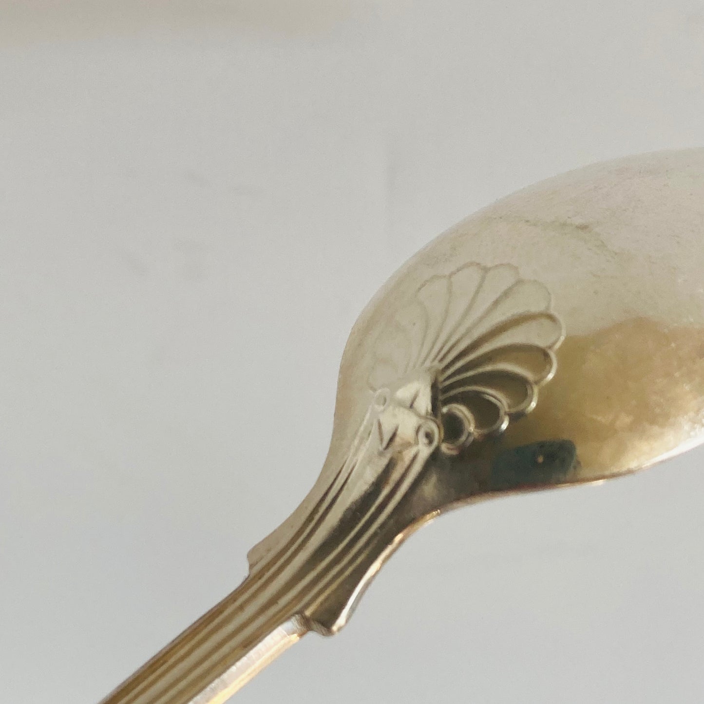 Antique Silver Teaspoon / Coffee Spoon in Kings Pattern
