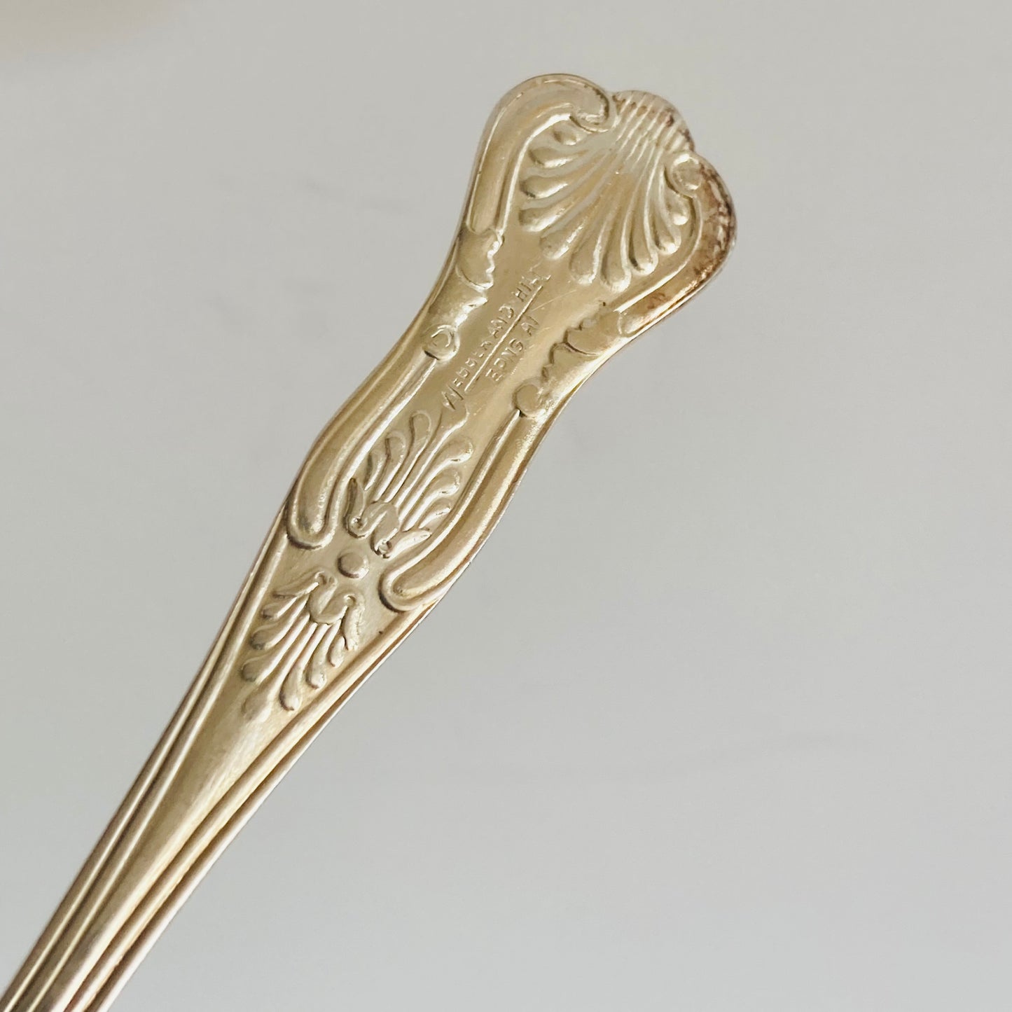 Antique Silver Teaspoon / Coffee Spoon in Kings Pattern
