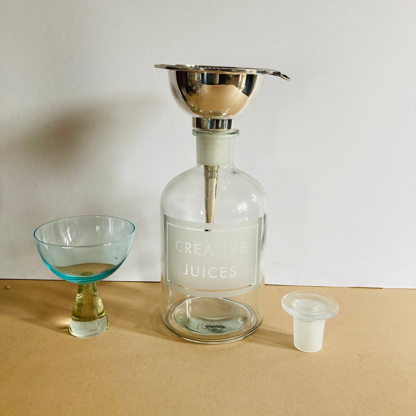 The Director Holly - Large Antique Wine & Port Funnel